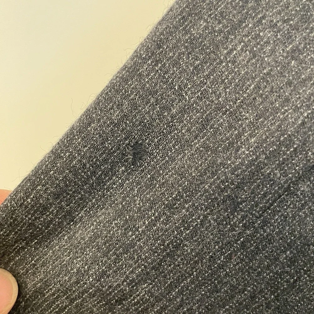 Brandini Pure Wool Blazer 41R Dark Gray Made in Canada Workwear Sport Coat